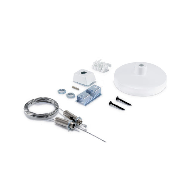 JCC Lighting JC14094WH Mainline Wire Suspension Kit 3m