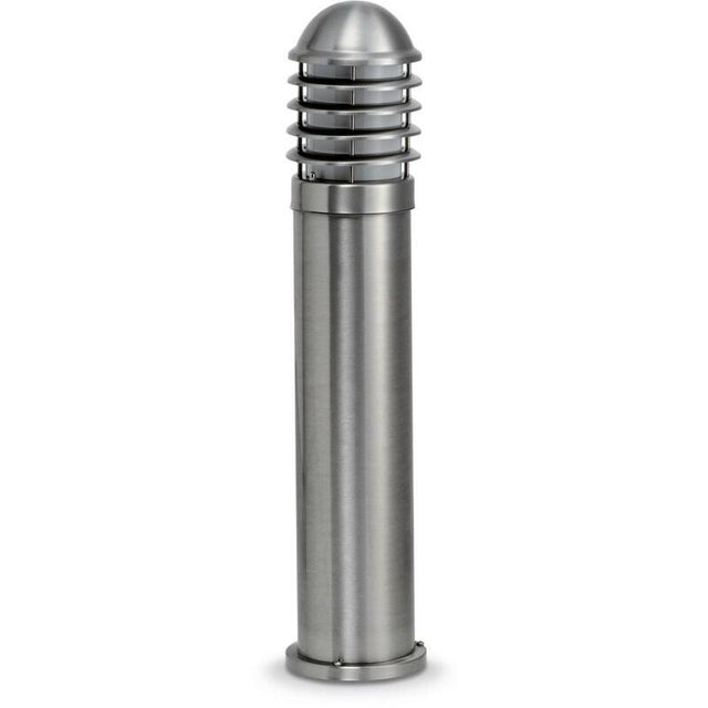 JCC Lighting JC39202SS NiteLED™ Mains IP44 Medium Louvred Bollard Unlamped E27 St/St