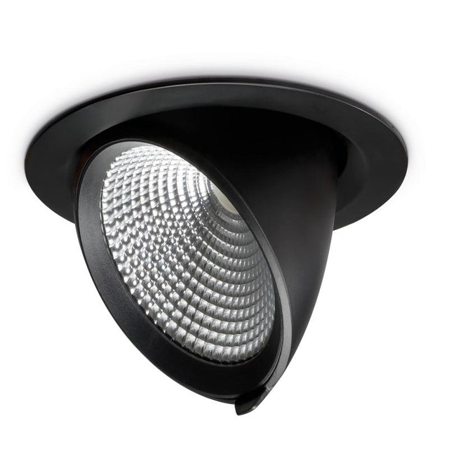 JCC Lighting JC47442BLK 35W LED Circular scoop light 45° beam angle 4000K IP20 BLK