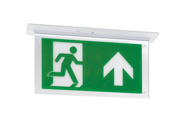 JCC Lighting JC50326 Recessed Exit Blade Maintained 3M IP20 without legend
