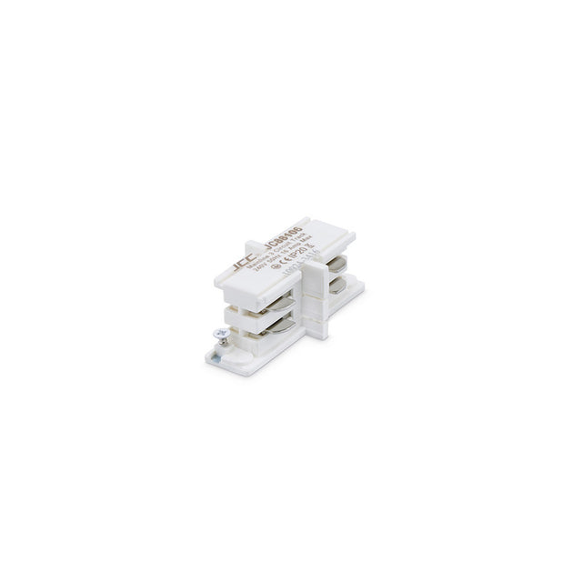 JCC Lighting JC88106WH Mainline 3 Circuit Track Concealed Connector White