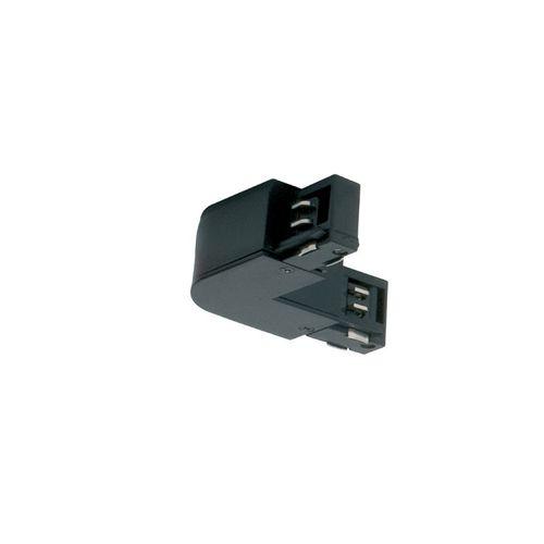 JCC Lighting JC88108BLK Mainline 3 Circuit Track 'L' Connector Left Side Earth Black