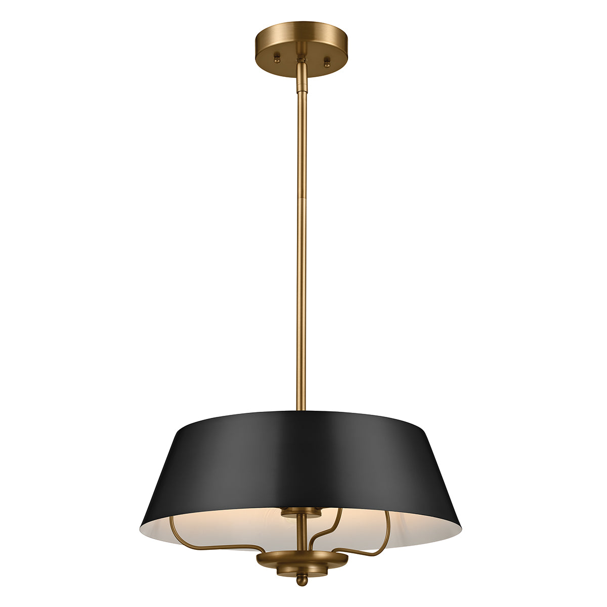 Kichler Luella 3lt Duo-Mount Pendant KL-LUELLA-3P-BKB
