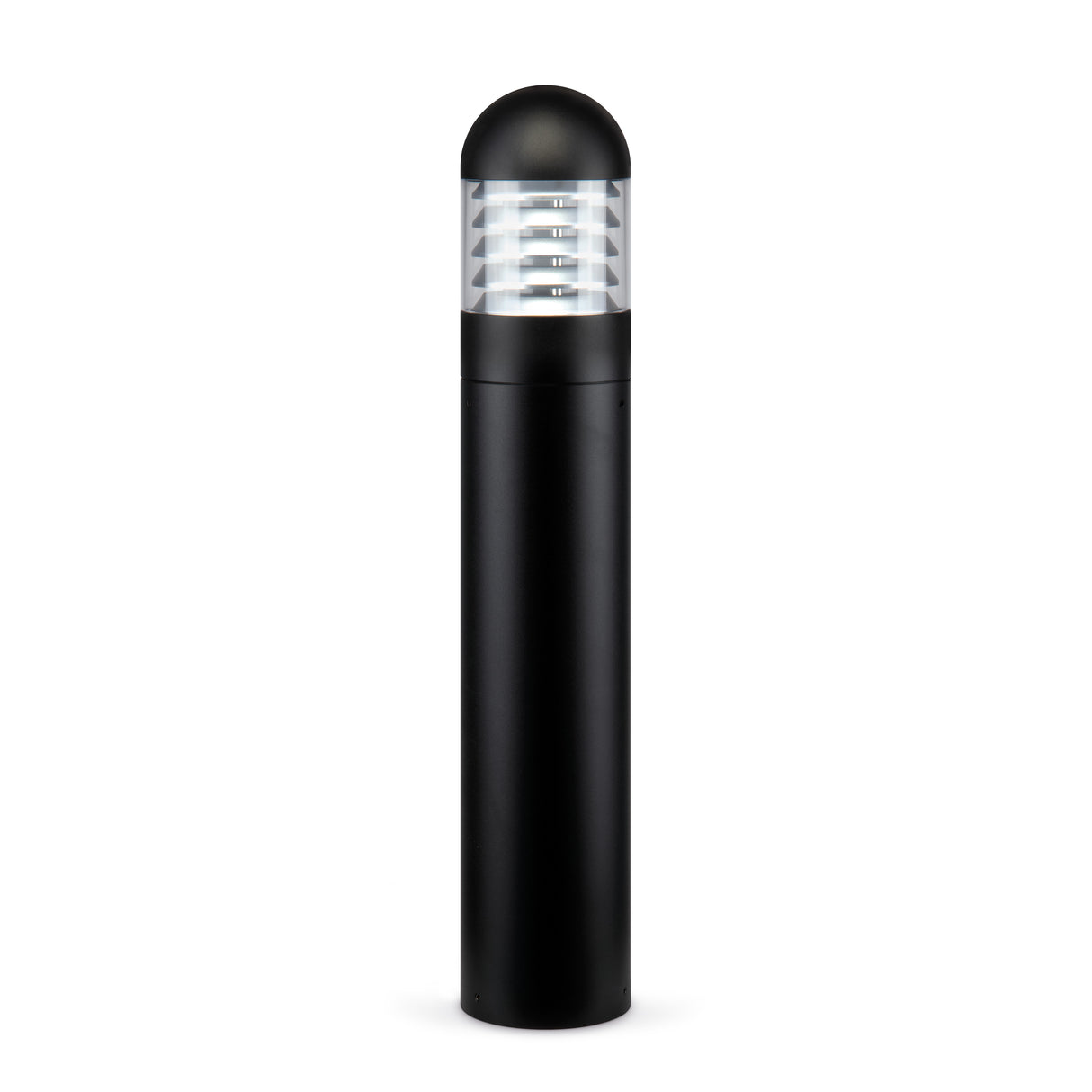 JCC JC039009 Bollards 600mm 12W/16W/20W 27K/3K/4K/57K IP65 Black Louvered Photocell