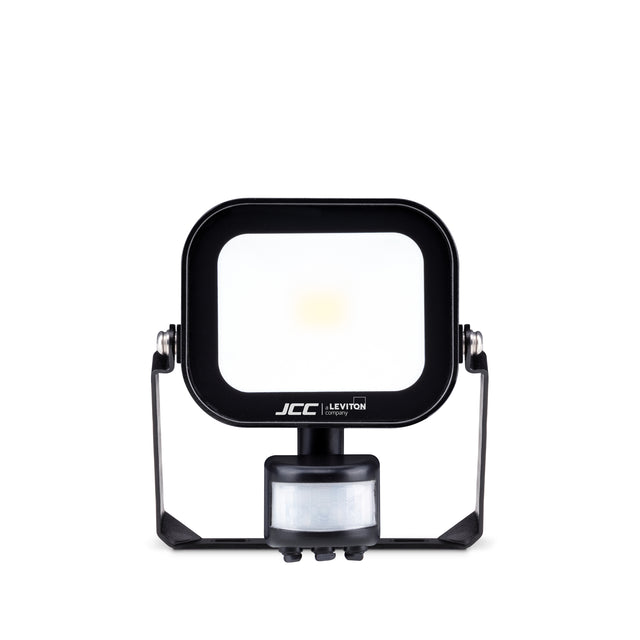 JCC Lighting JC091002 Niteflood™ LED Floodlight 10W IP65 4000K Black +PIR