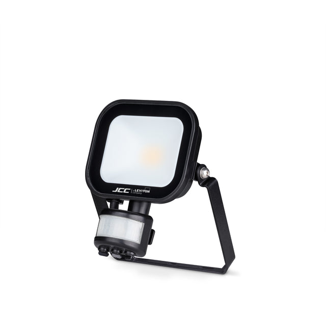 JCC Lighting JC091002 Niteflood™ LED Floodlight 10W IP65 4000K Black +PIR