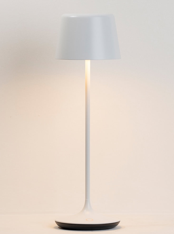 Franklite Nomad Portable Table Lamp in Matt White H360mm Nomad part no - TL221
