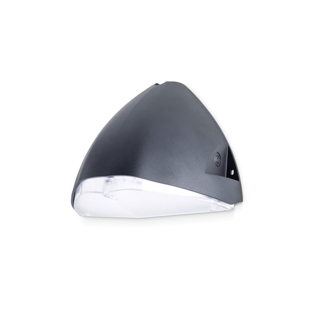 JCC Lighting JC130011 Novium LED Wall Pack 7/8/10/12W IP65 IK10 3000/4000K Black Emergency