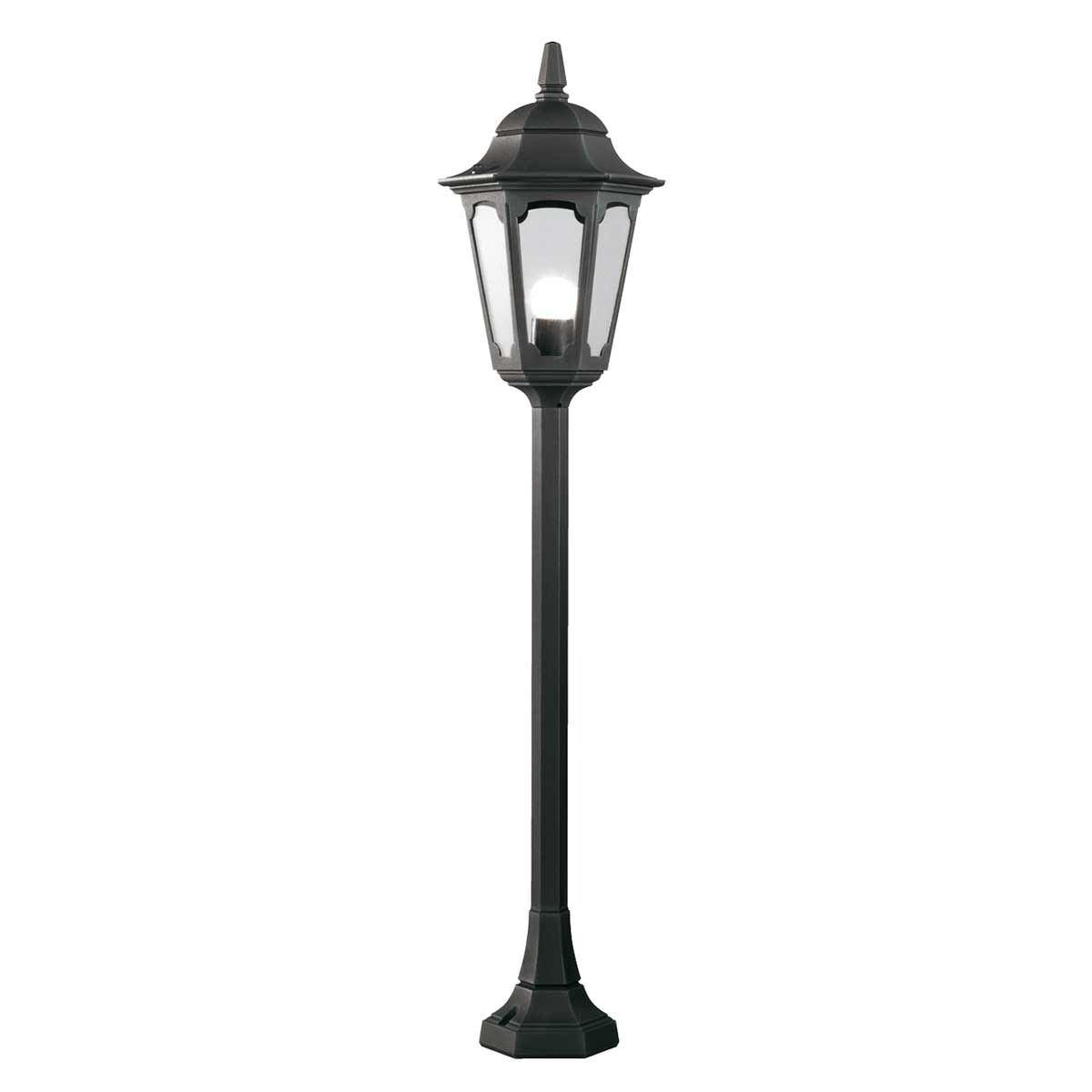 Elstead Lighting Parish 1 Light Pillar Lantern PR5-BLACK