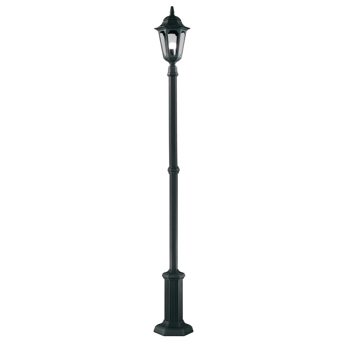 Elstead Lighting Parish 1 Light Lamp Post PR6-BLACK