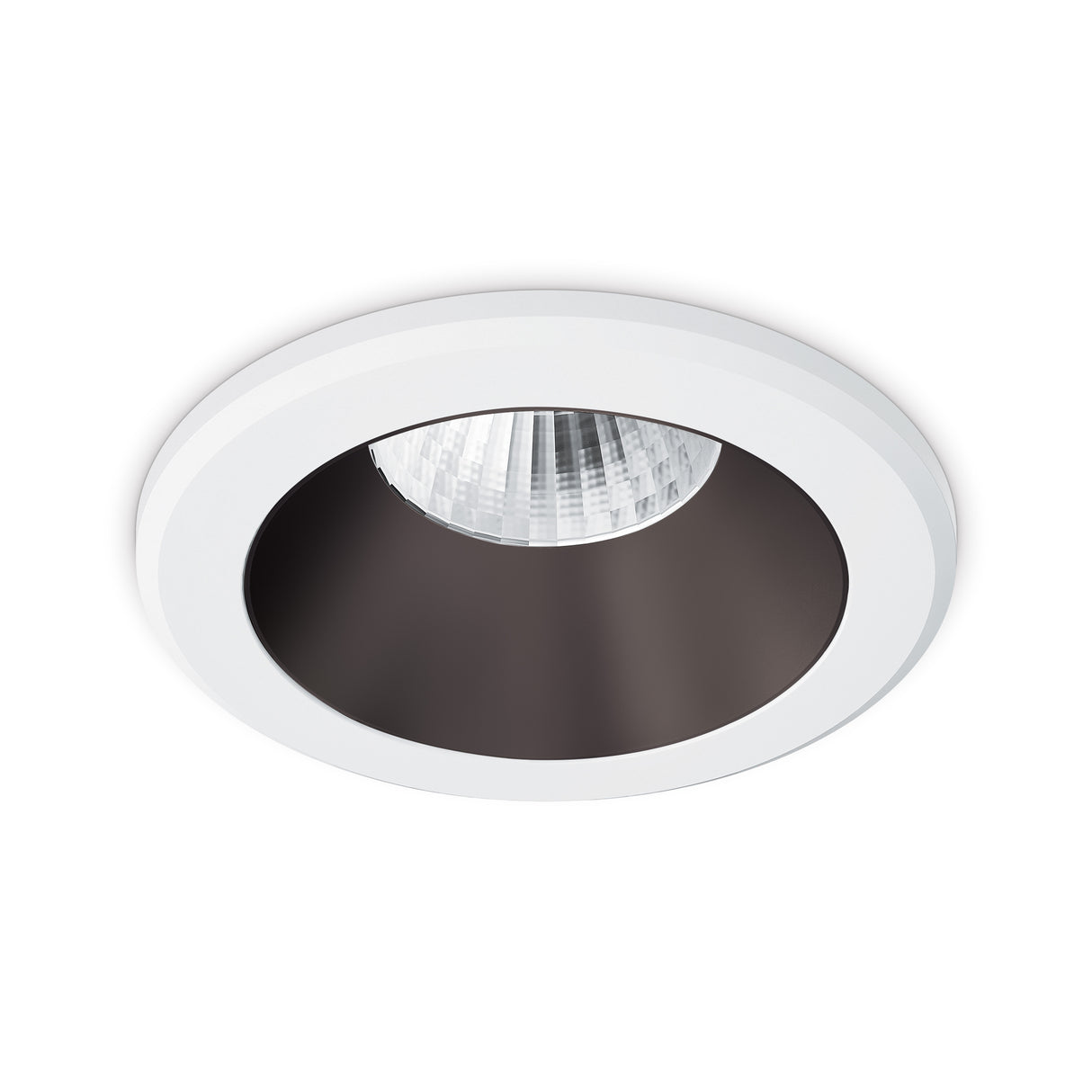 JCC JC73003 Parluma downlight 84mm 4W/6W 3K/4K/57K IP65 White bezel Black nickel ref Non-dim
