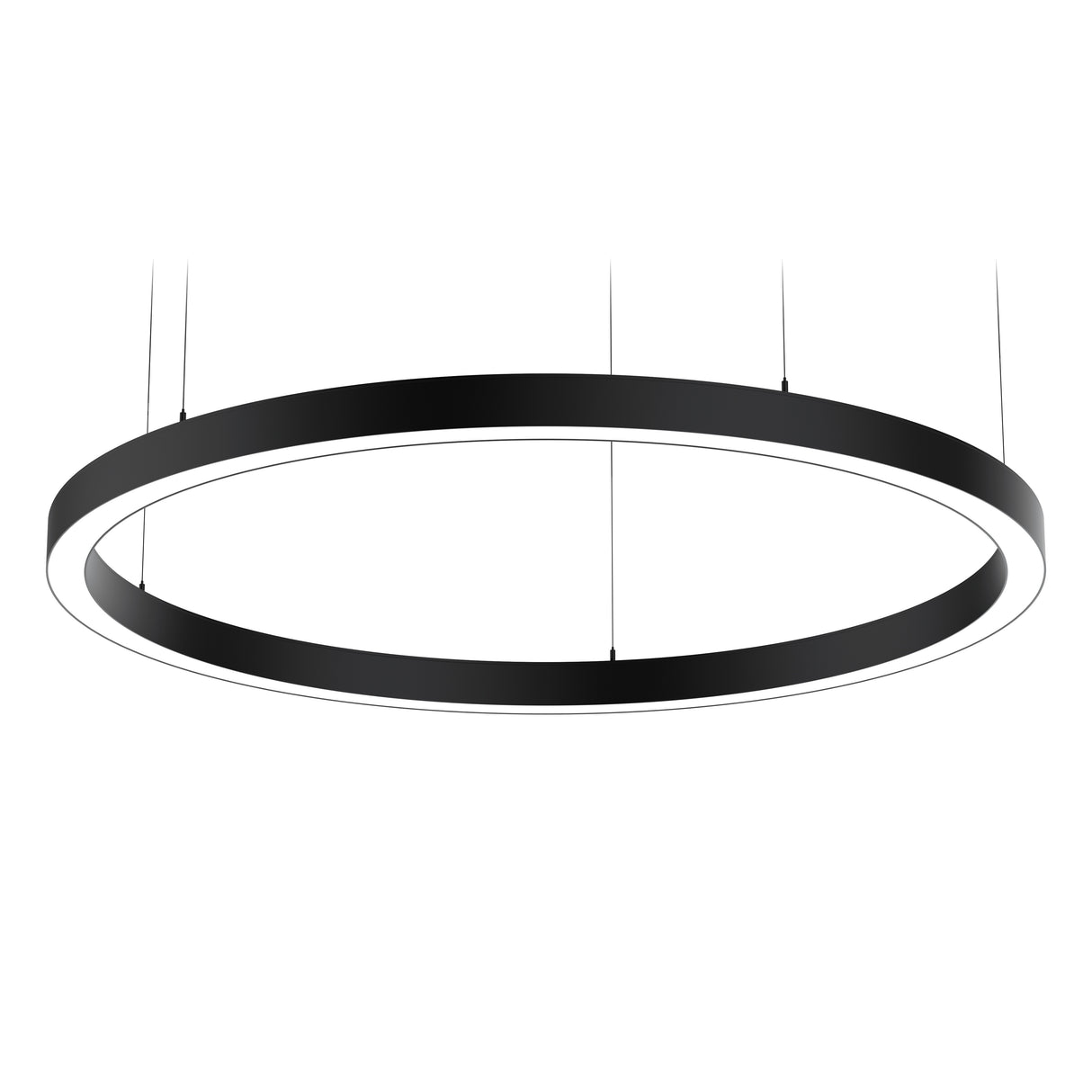 JCC JC077238 Ring of Light 1500mm 60/80/100W 3/4/57K IP20 Black DALI/Swdim EM