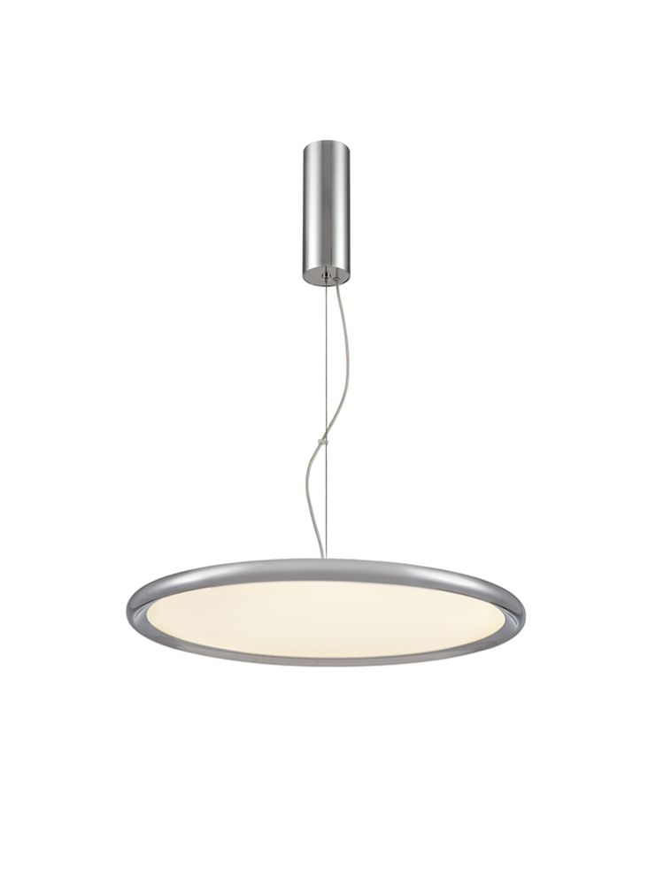 Franklite Roswell Polished Nickel 495mm LED Pendant Roswell part no - PCH484