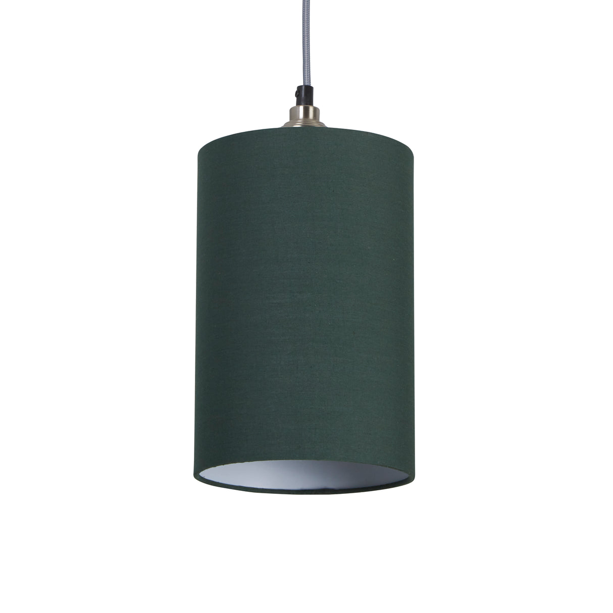 Searchlight Electric Clyde Cylinder Shade 16cm - Emerald SO701899