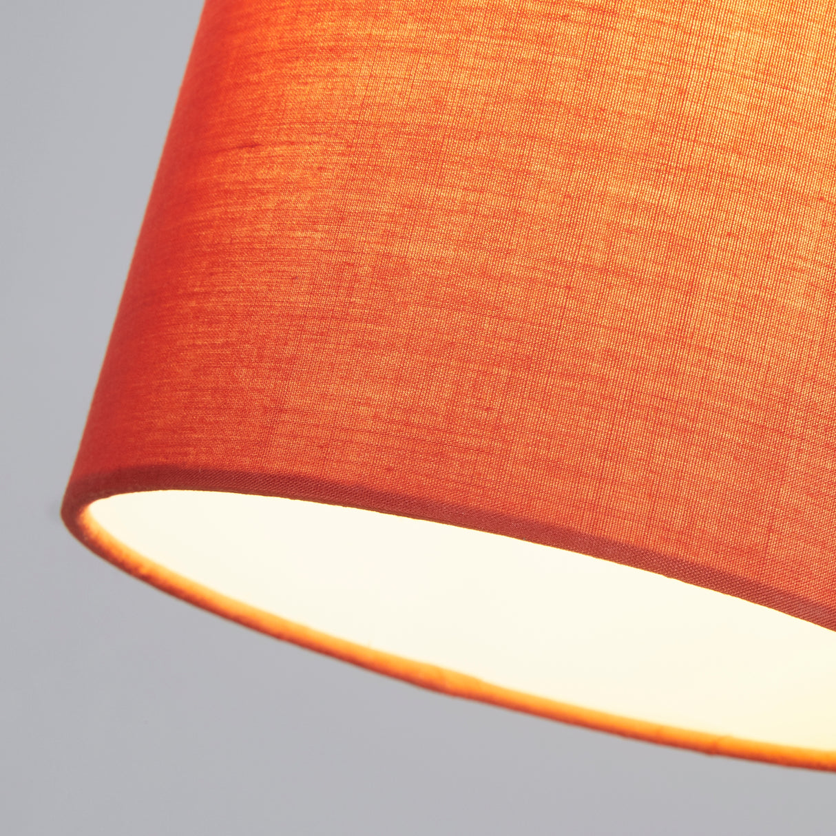 Searchlight Electric Clyde Cylinder Shade 16cm - Terracotta SO701900