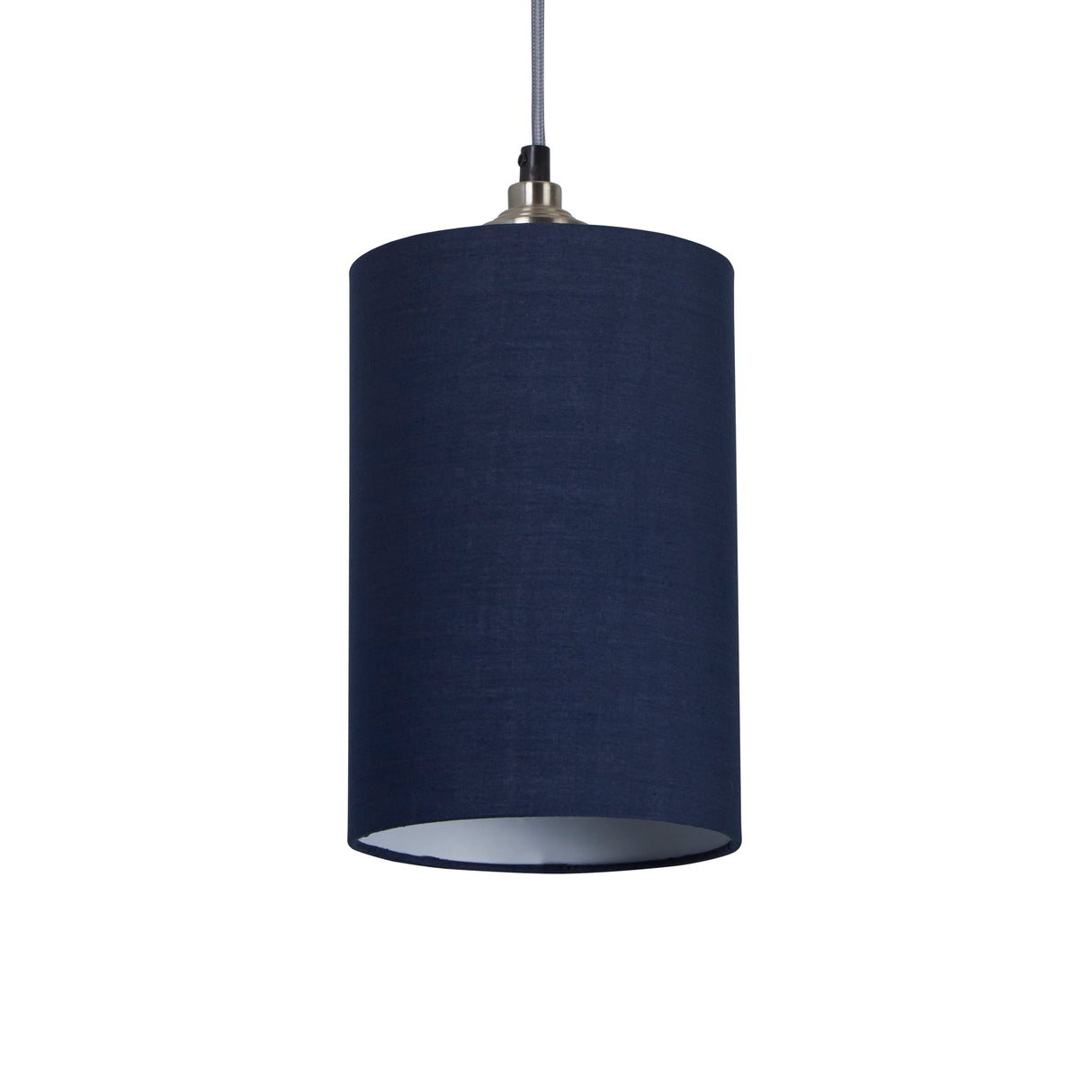Searchlight Electric Clyde Cylinder Shade 16cm - Navy SO701902