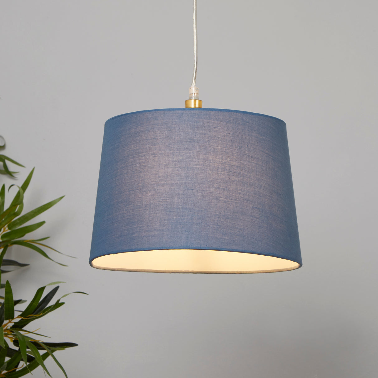 Searchlight Electric Clyde Tapered Shade 30cm - Sky Blue SO701910