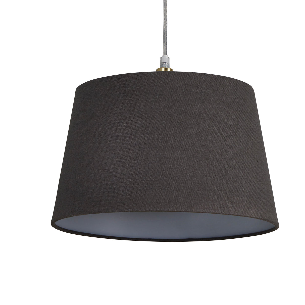 Searchlight Electric Finn Tapered Shade 30Cm Charcoal SO701923