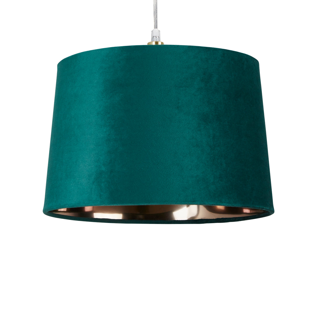 Searchlight Electric Velvet Drum Shade 30Cm Emerald SO701940