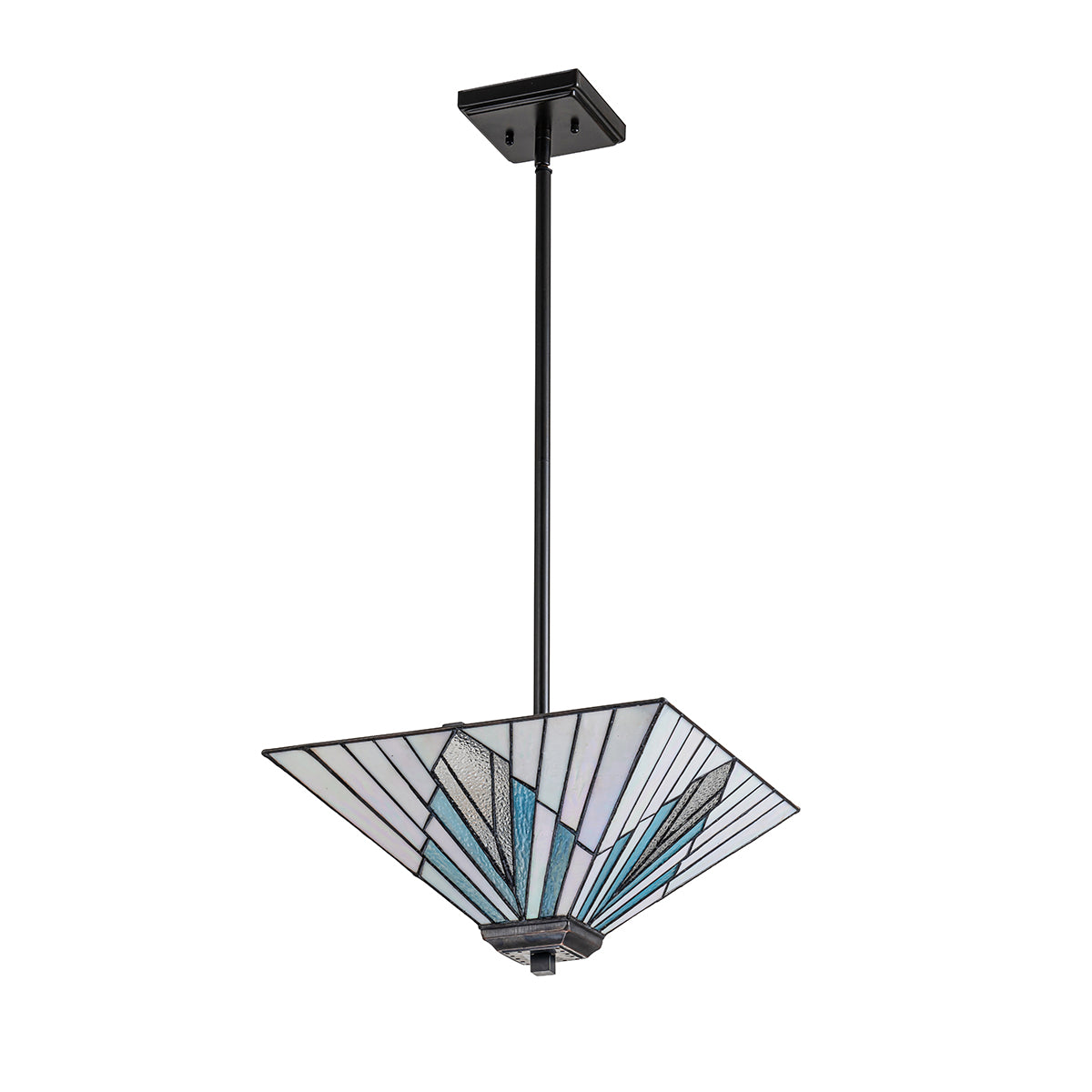 Elstead Lighting Alderley 2lt Trio-Mount Pendant TF-ALDERLEY-F-P