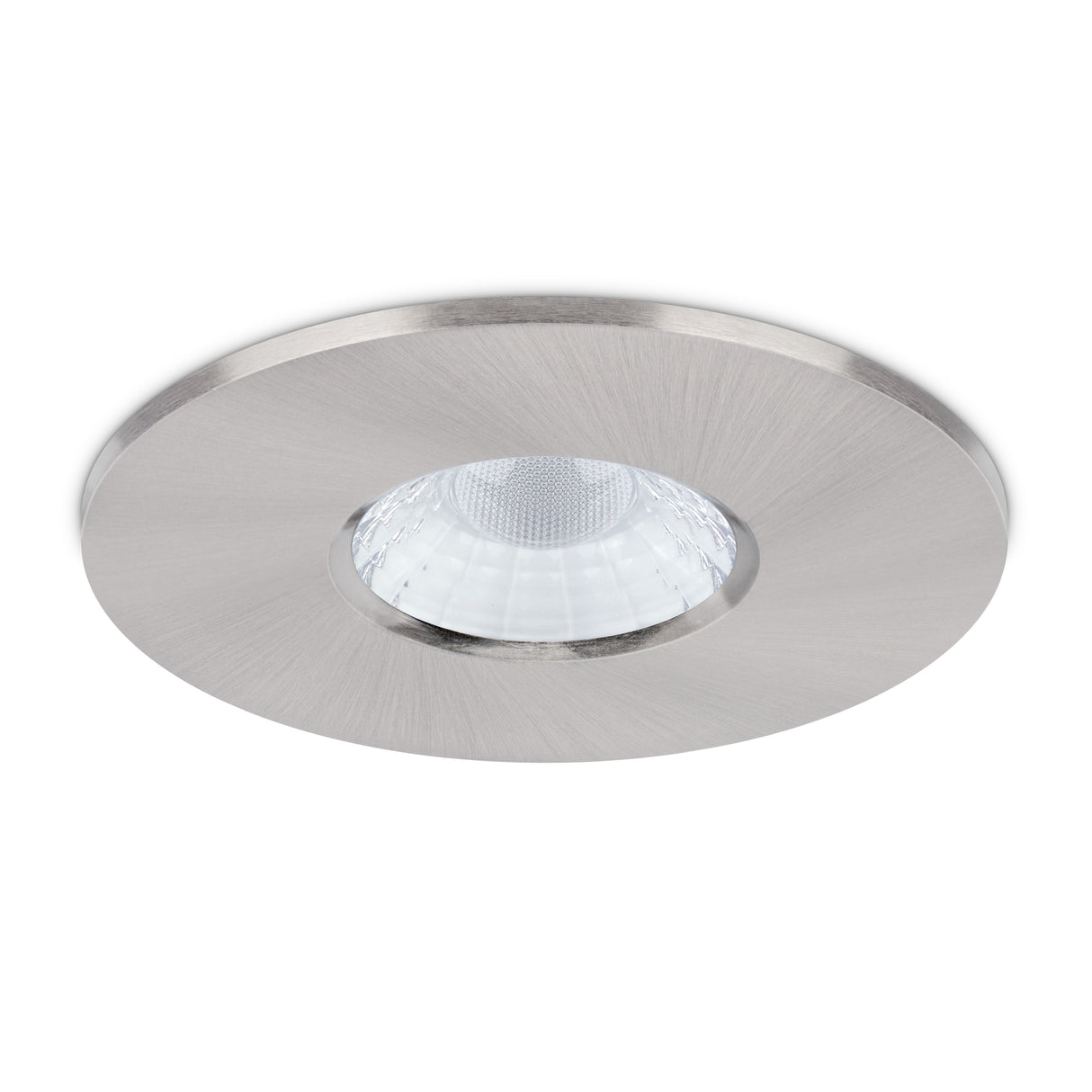 JCC JC1013/BN V50™ Pro 100mm Fire-rated LED Downlight 6W 3000/4000K IP65 Brushed Nickel