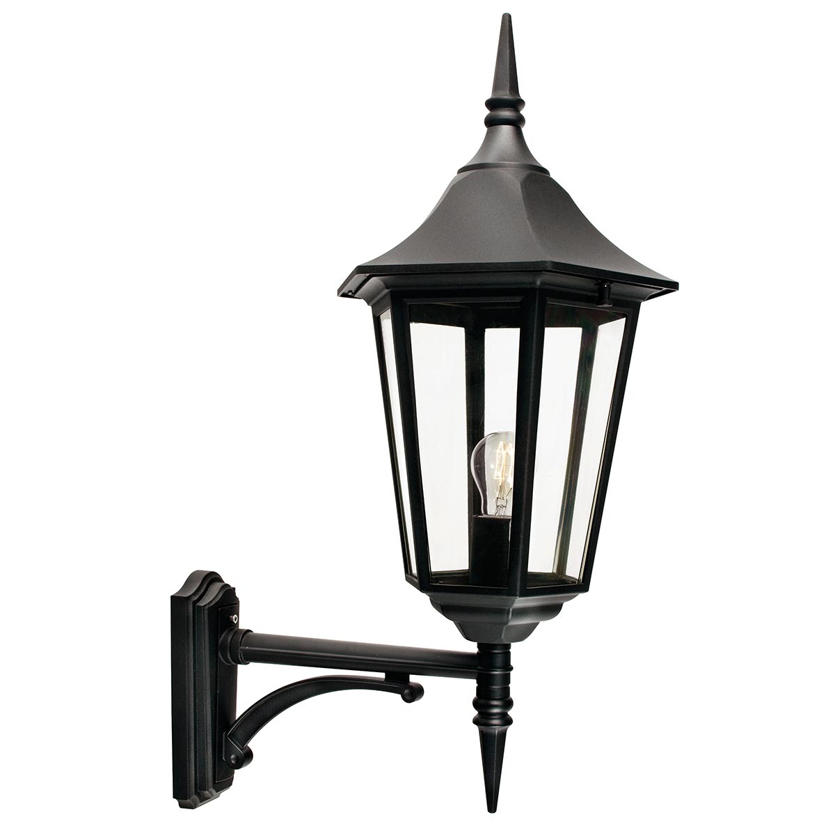 Norlys Valencia Grande 1 Light Up Lantern VG1-BLACK
