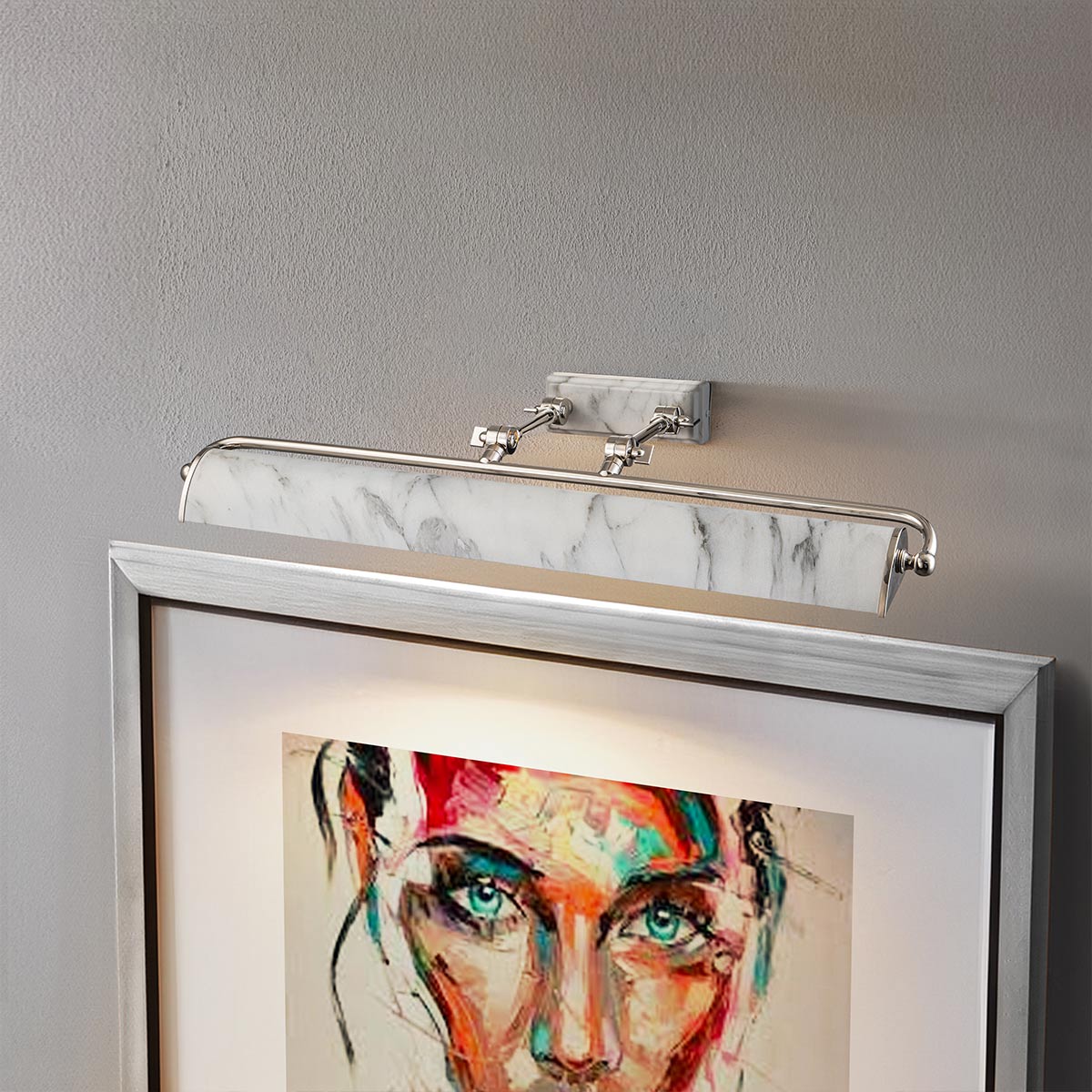 Elstead Lighting Winchfield 4lt Large Picture Light WINCHFIELD-PLL-PN-WM