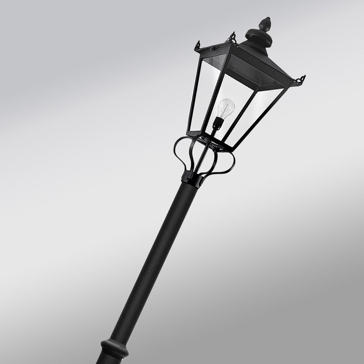 Elstead Lighting Wilmslow 1 Light Lamp Post WSLP2-BLACK