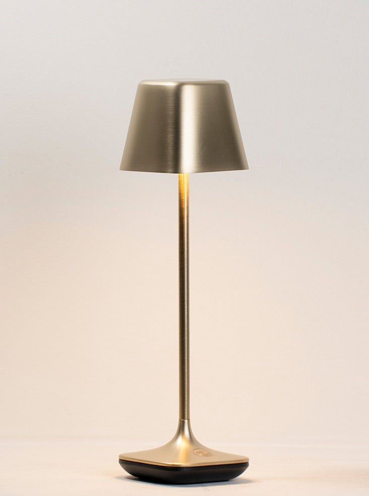 Franklite Wanderer Portable Table Lamp in Brushed Brass Wanderer part no - TL226