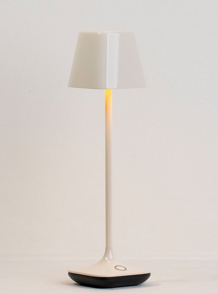 Franklite Wanderer Portable Table Lamp in Cream Ceramic Wanderer part no - TL228