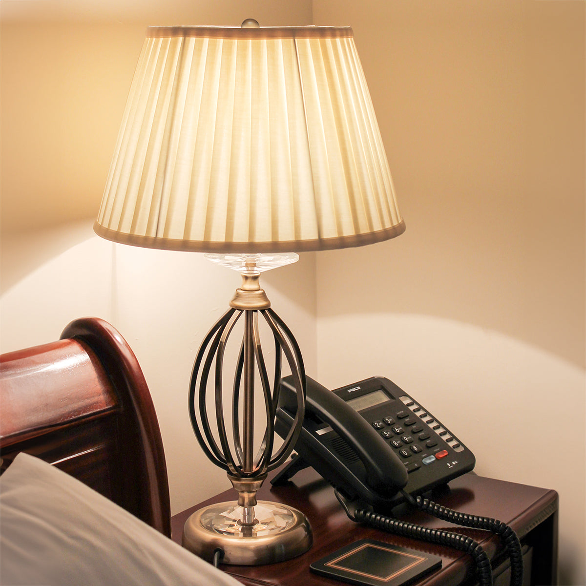 Elstead Lighting Table Lamp from the Aegean range. Aegean 1 Light Table Lamp Product Code = AG-TL-AGED-BRASS