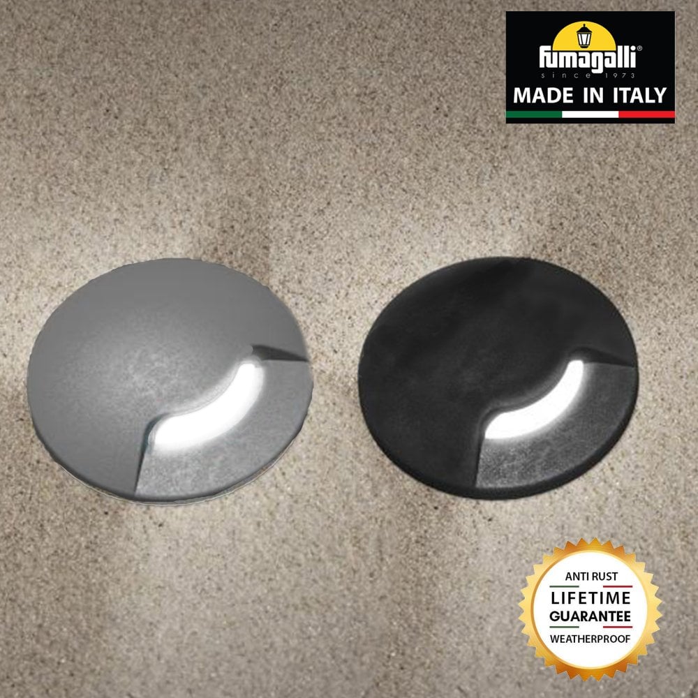 Magnalux Aldo Round 1Light 1.7W G9 LED Walkover Grey Part Number - ALDO1LGY
