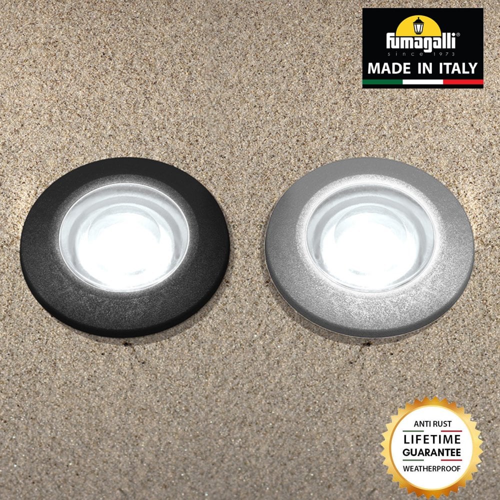 Magnalux Aldo Round 1.7W G9 LED walkover Black Part Number - ALDORDBL