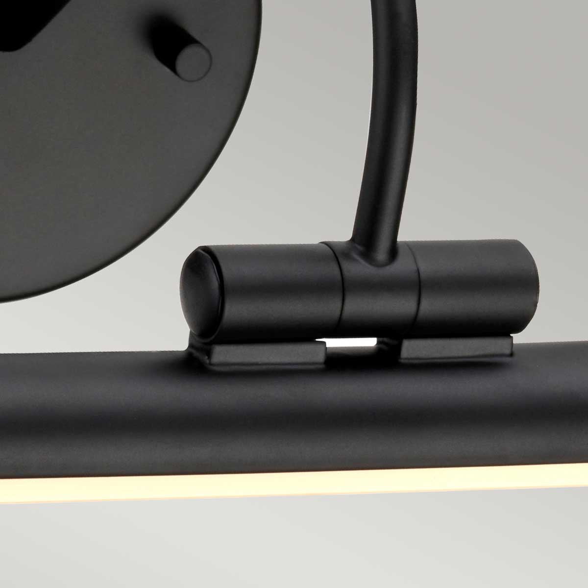 Elstead Lighting Picture Light from the Alton range. Alton 1 Light Large LED Picture Light Product Code = ALTON-PL-L-BLK
