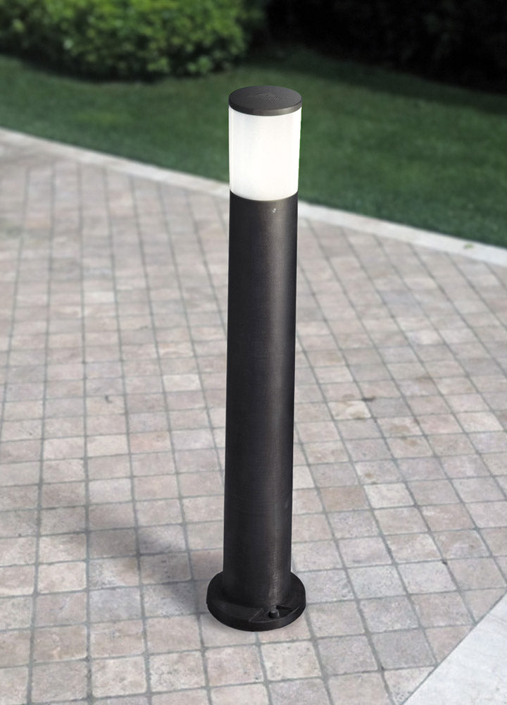 Magnalux Amelia 400 mm Grey Opal LED 8.5W CCT Bollard Post Light Part Number - AMELIA400GY