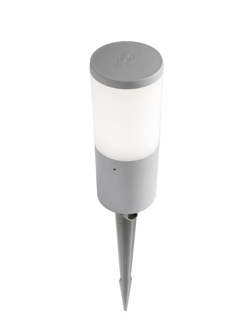 Magnalux Amelia 250 mm Grey Opal LED 8.5W CCT Bollard SpikeLight Part Number - AMELIASPIKEGY