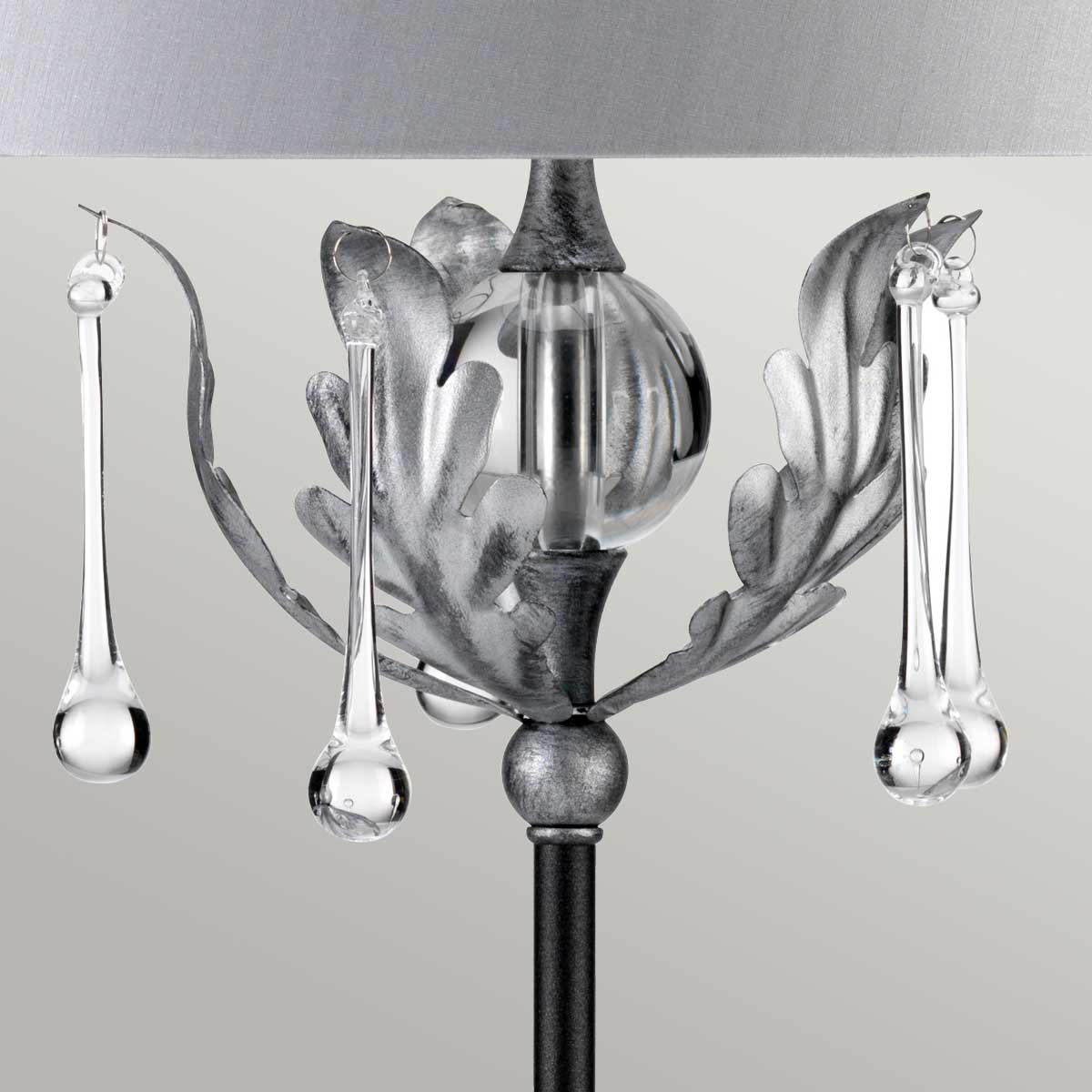 Elstead Lighting Table Lamp from the Amarilli range. Amarilli 1 Light Table Lamp Product Code = AML-TL-BLK-SIL