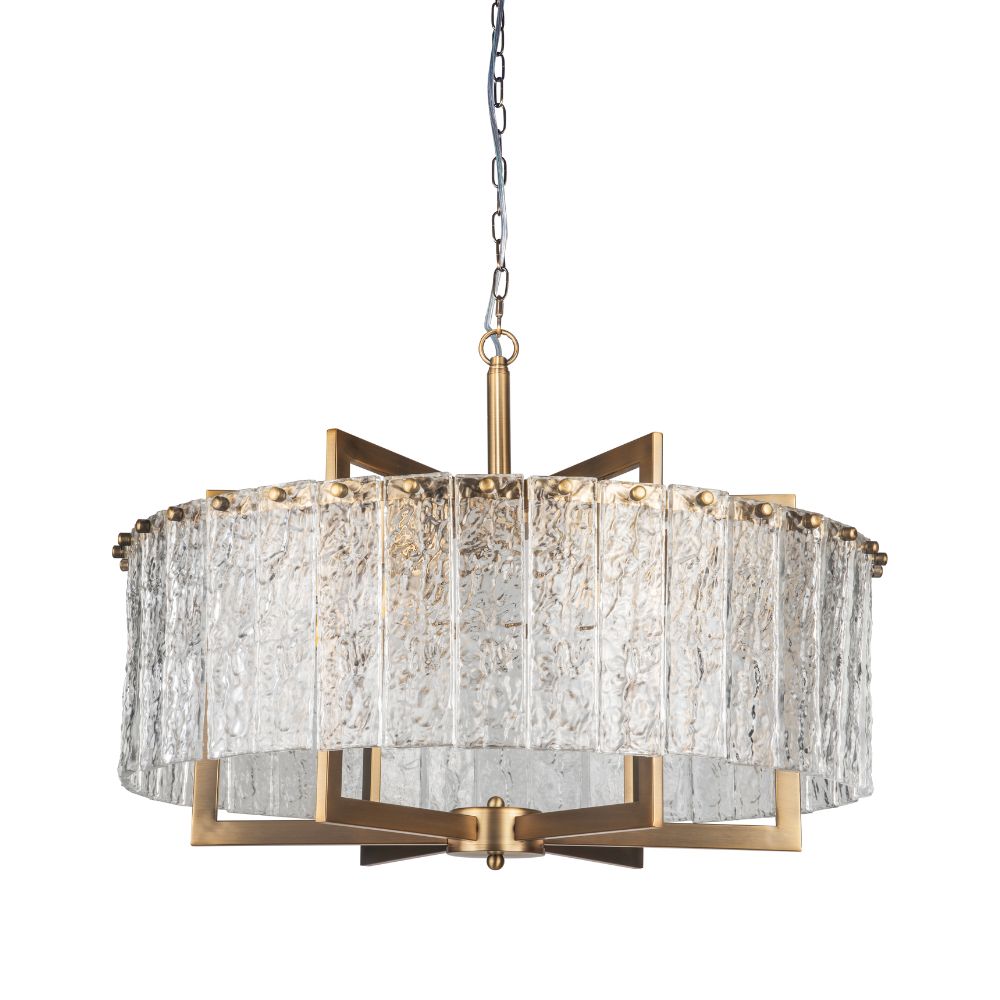 Magnalux Ariana 6 Light Brushed Bronze Pendant Part Number - ARI06BB