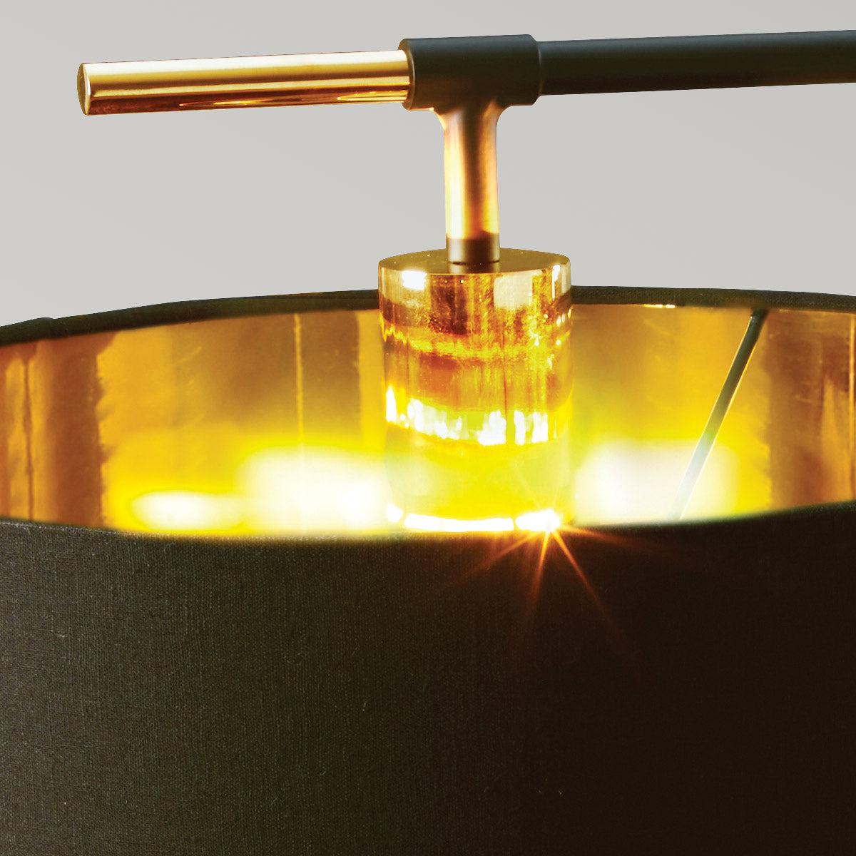 Elstead Lighting Table Lamp from the Balance range. Balance 1 Light Table Lamp Product Code = BALANCE-TL-BKPB