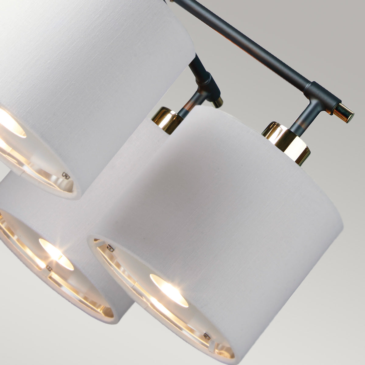 Elstead Lighting Chandelier from the Balance range. Balance 5 Light Chandelier Product Code = BALANCE5-BKPN