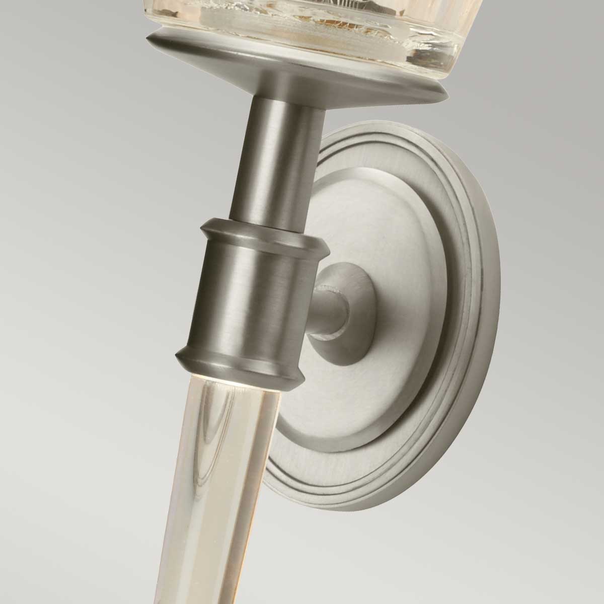 Elstead Lighting Wall Light from the Agatha range. Agatha 2 Light Wall Light Product Code = BATH-AGATHA-BN