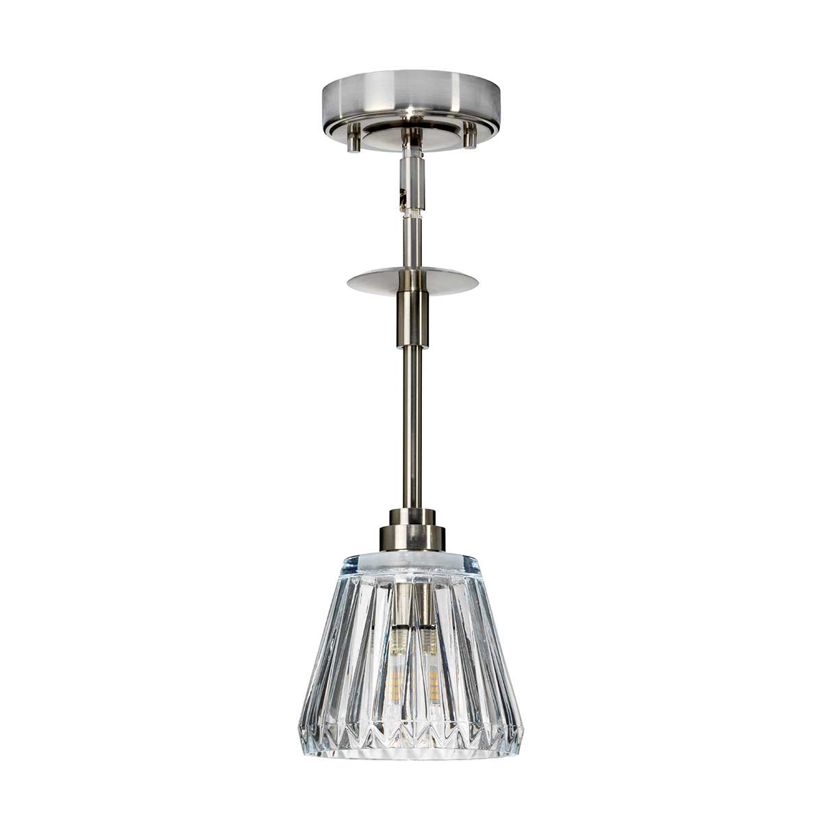 Elstead Lighting Pendant from the Agatha range. Agatha 1 Light Pendant Product Code = BATH-AGATHA1P-BN