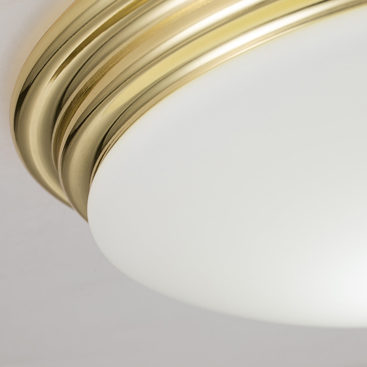 Elstead Lighting Brompton 1 Light Flush BATH-BROMPTON-F-PB