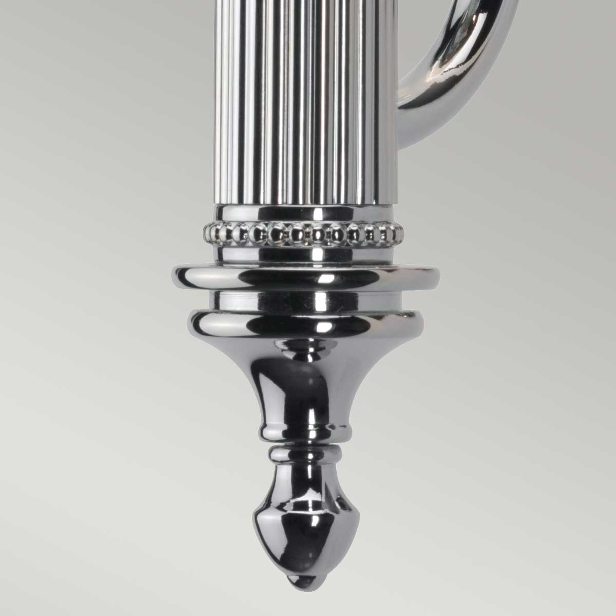 Elstead Lighting Wall Light from the Carroll range. Carroll 1 Light Product Code = BATH-CARROLL2-PC