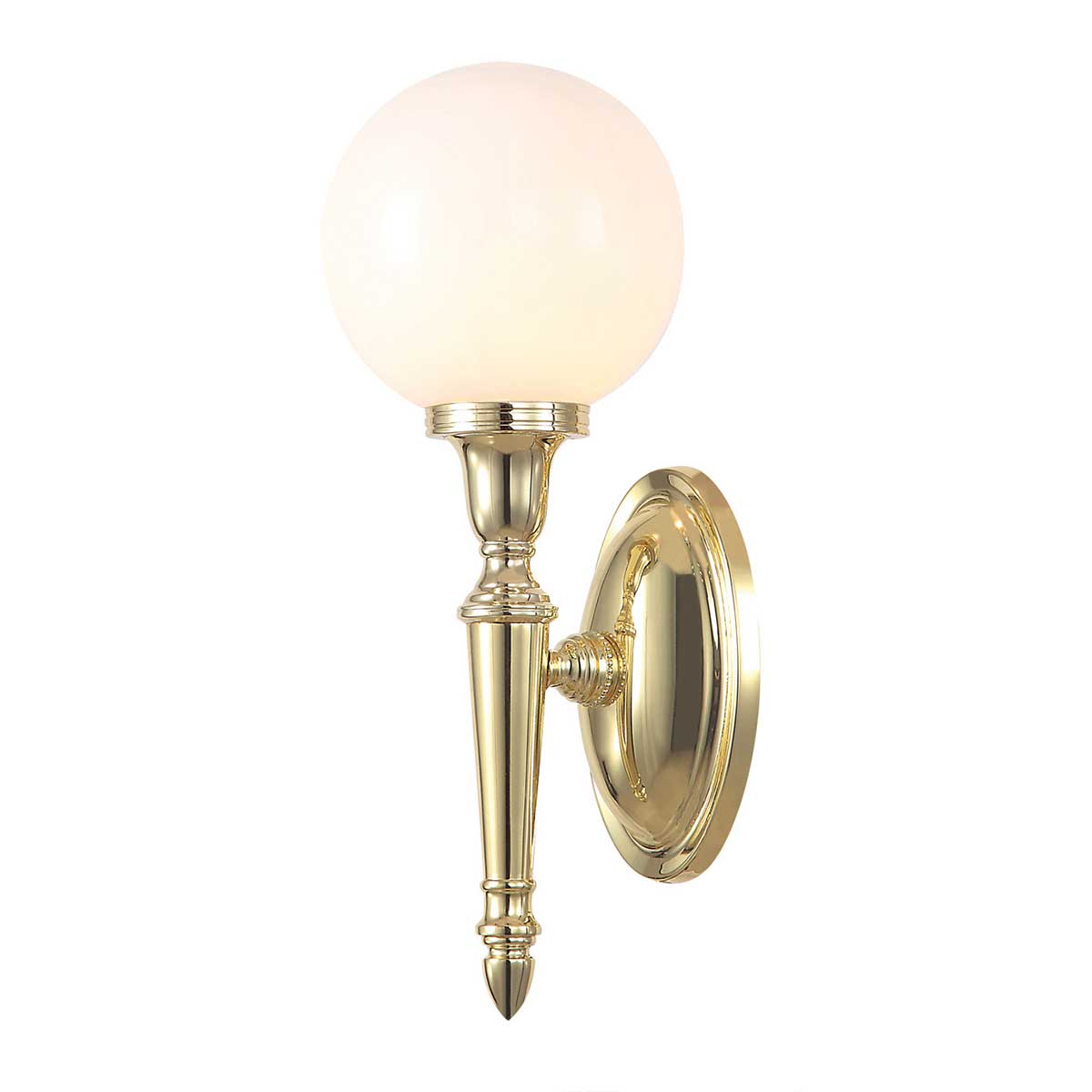 Elstead Lighting Wall Light from the Dryden range. Dryden 1 Light Wall Light Product Code = BATH-DRYDEN4-PB