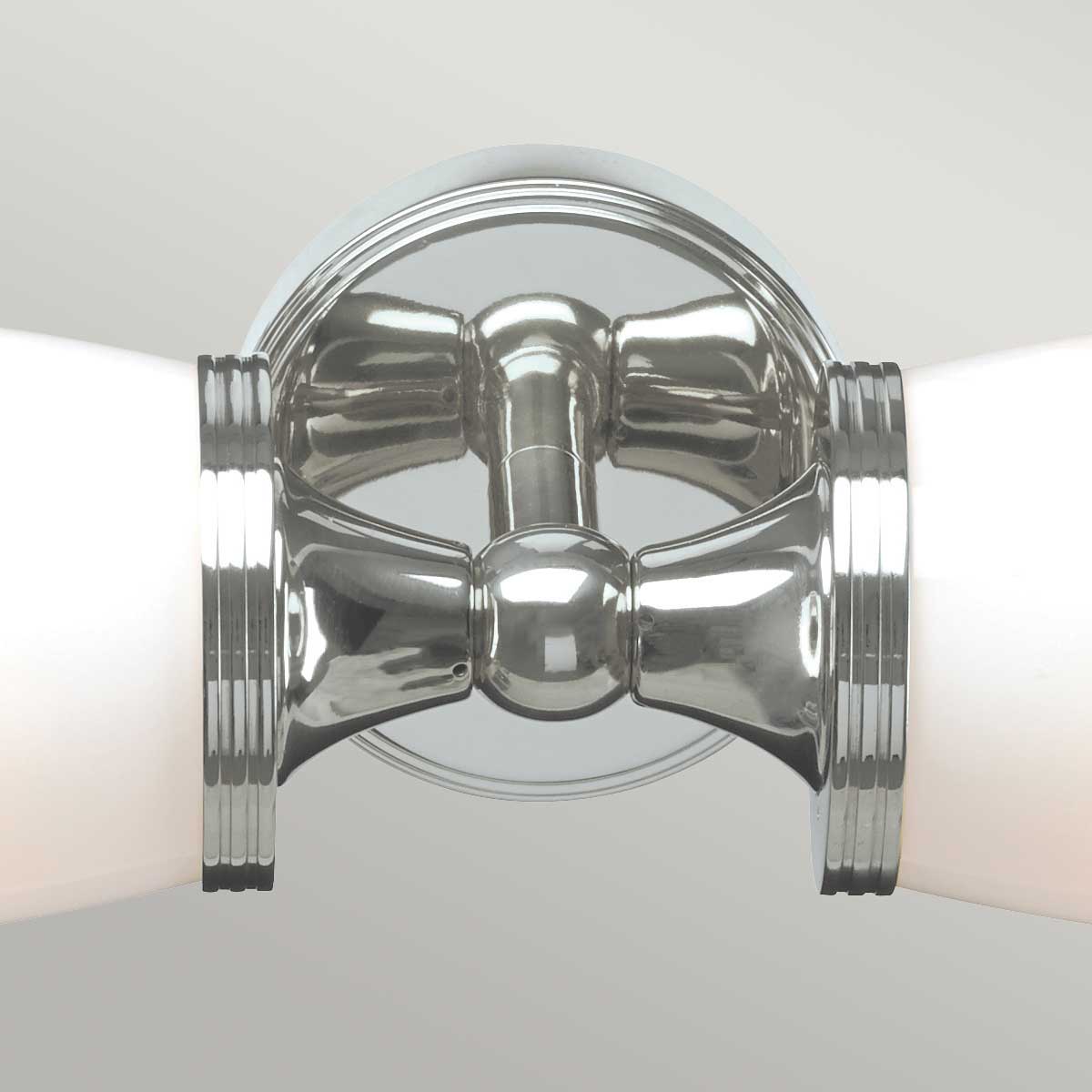 Elstead Lighting Wall Light from the Eliot range. Eliot 2 Light Wall Light Product Code = BATH-ELIOT2-PC