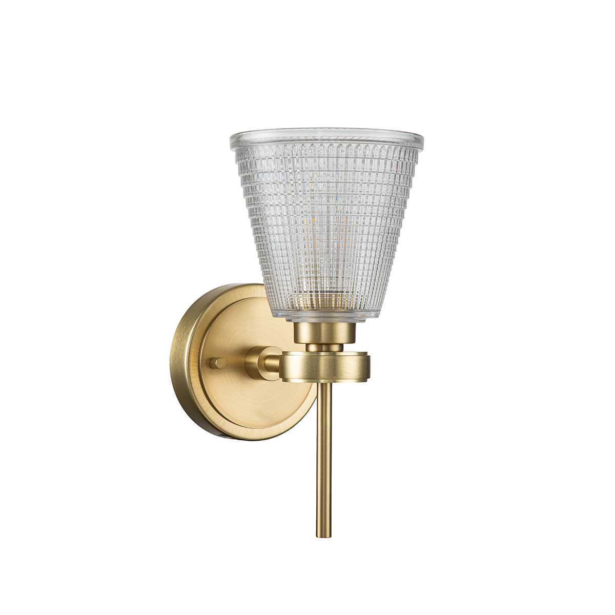 Elstead Lighting Wall Light from the Gunnislake range. Gunnislake 1 Light Wall Light Product Code = BATH-GUNNIS1-BB