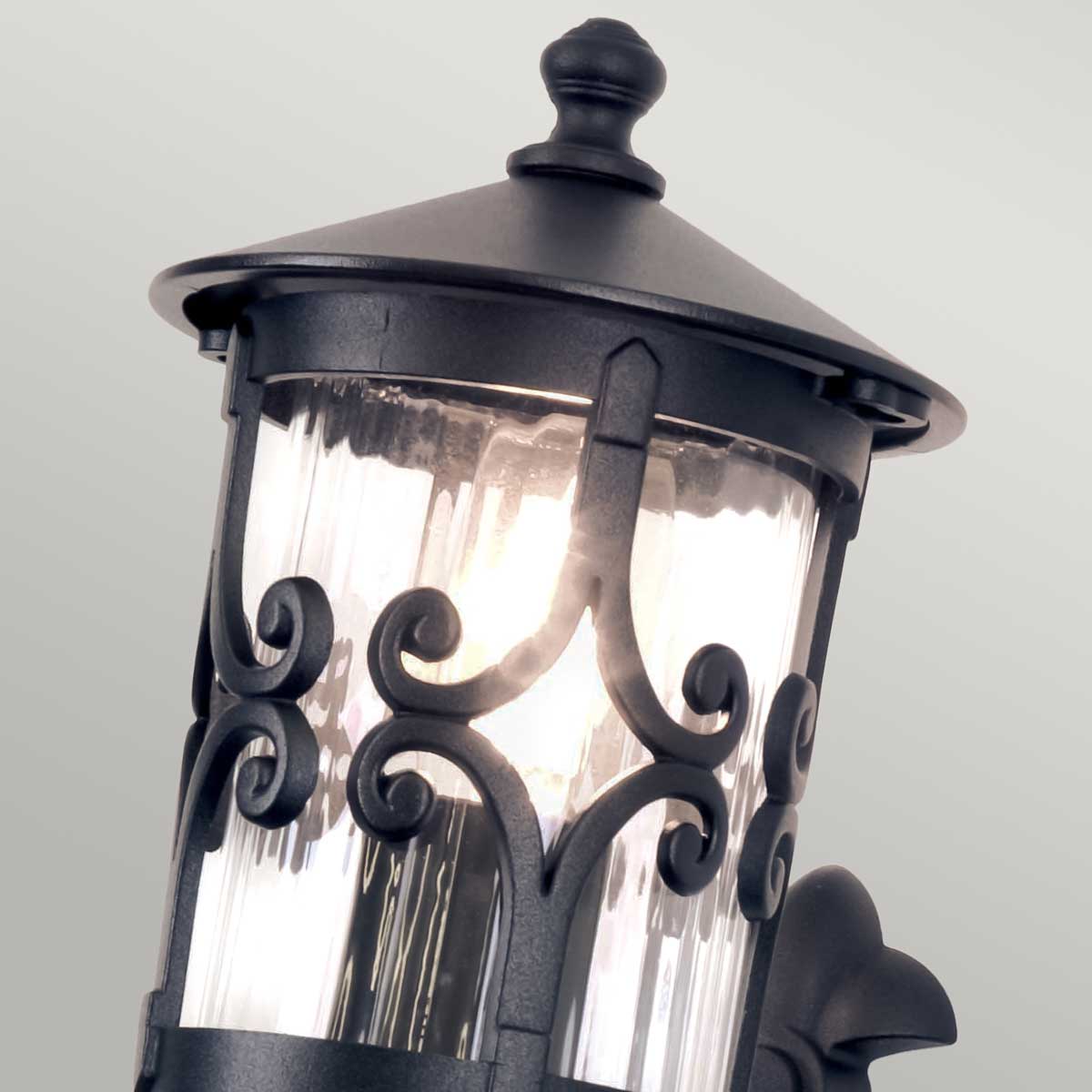 Elstead Lighting Outdoor Wall Light from the Hereford range. Hereford 1 Light Wall Lantern Product Code = BL10-BLACK