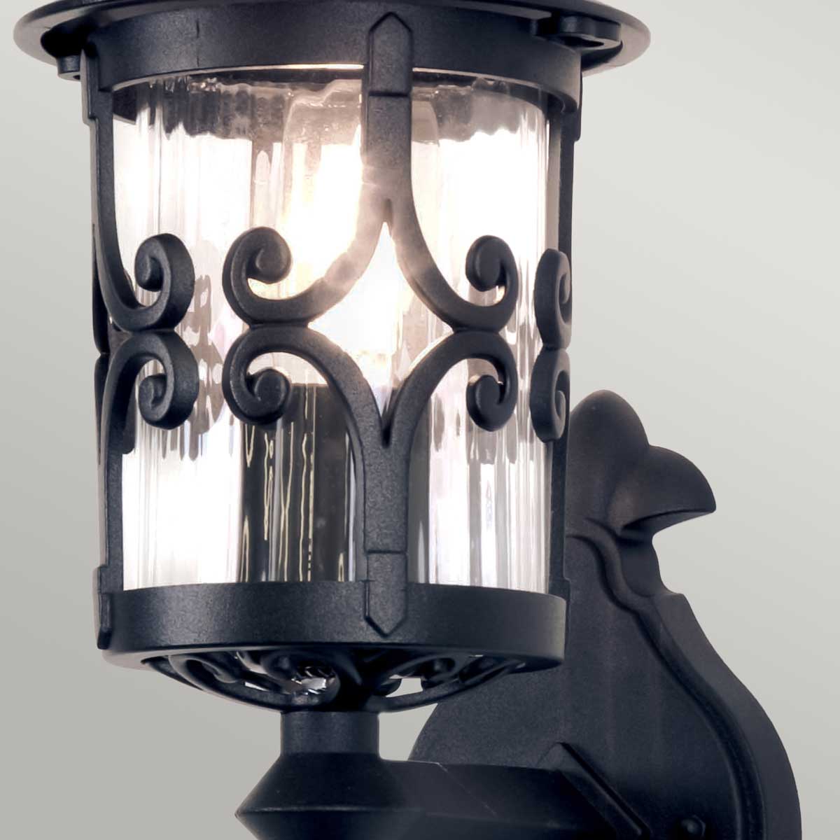 Elstead Lighting Outdoor Wall Light from the Hereford range. Hereford 1 Light Wall Lantern Product Code = BL10-BLACK