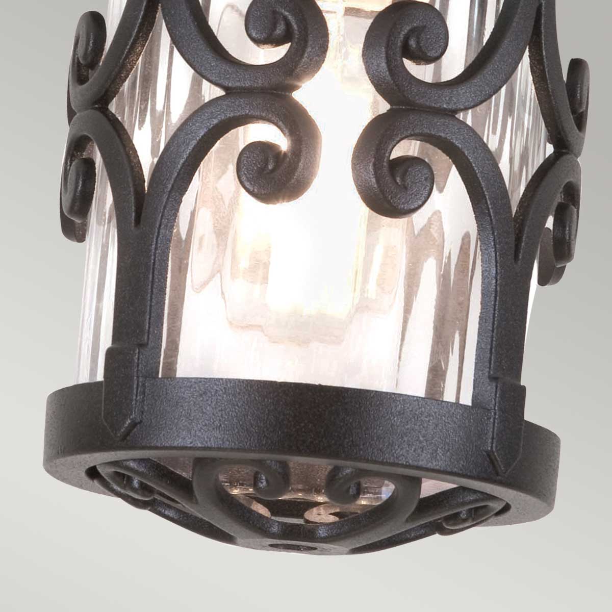 Elstead Lighting Ceiling Semi-Flush from the Hereford range. Hereford 1 Light Porch Lantern Product Code = BL13A-BLACK